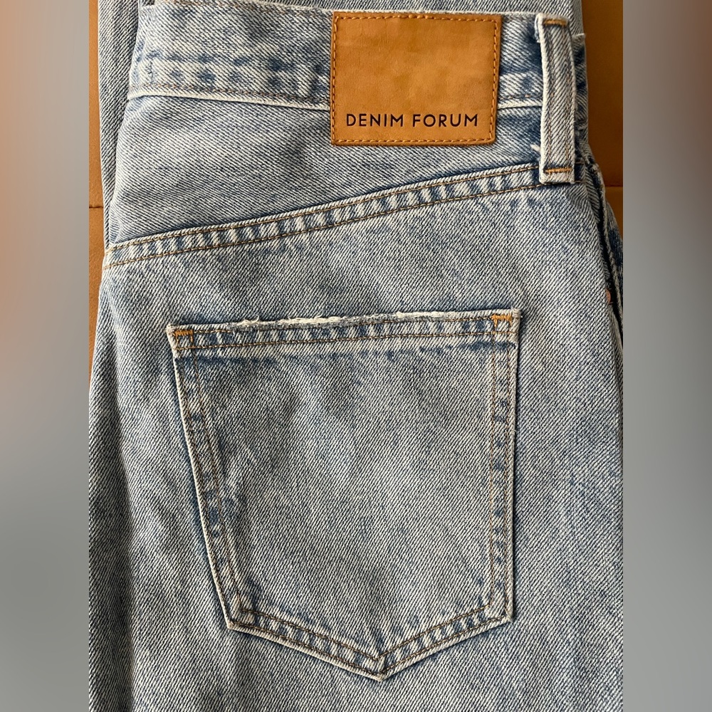 Denim Forum High rise The Bonet Loose Jean (Aritzia)